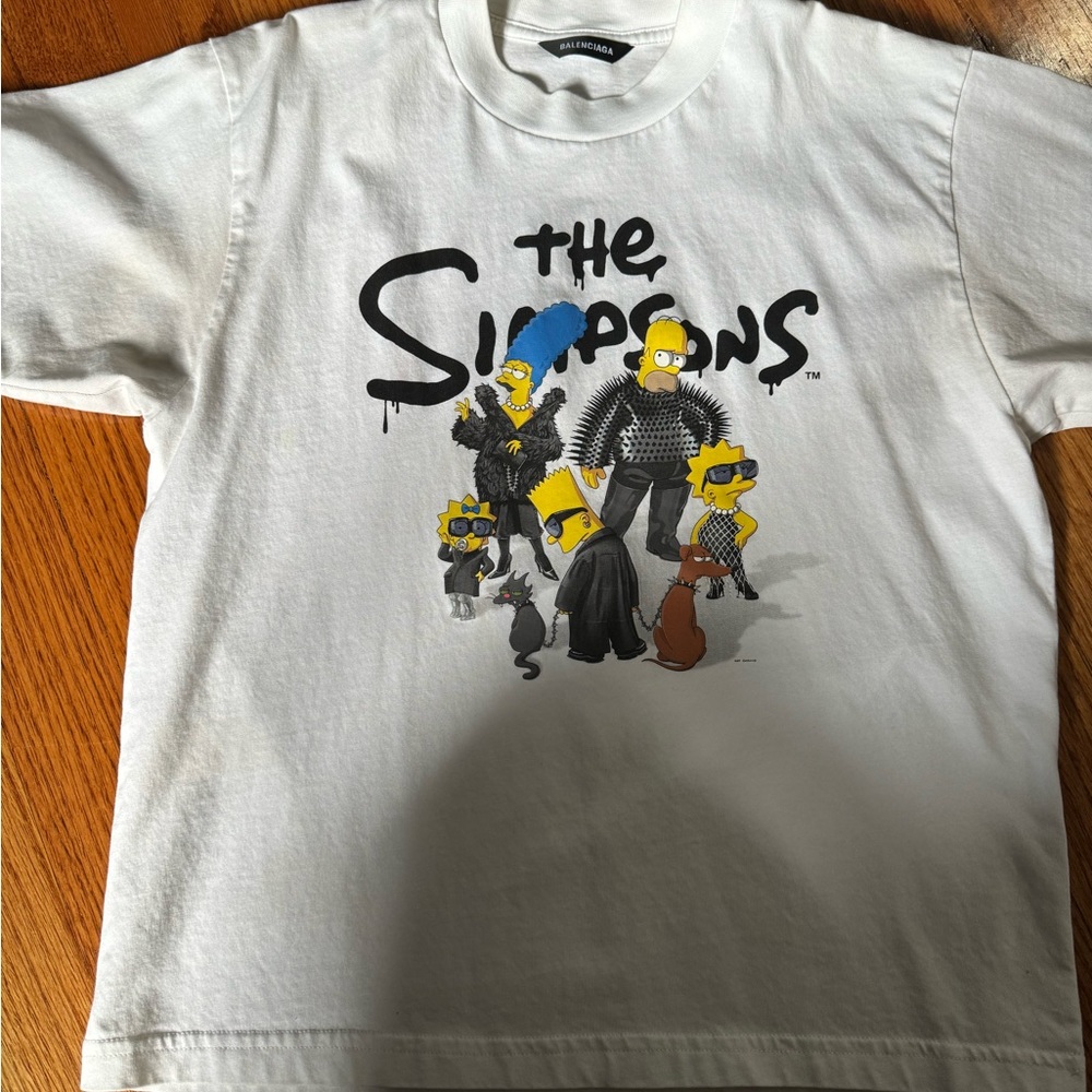 Balenciaga simpsons Tshirt